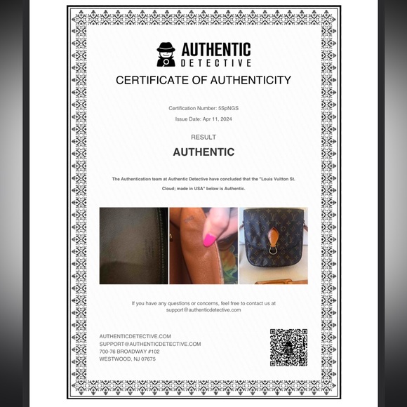 LOUIS VUITTON St. Cloud Crossbody/Shoulder Bag - Picture 17 of 17